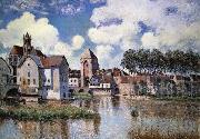 Alfred Sisley Moret-sur-Loing oil painting picture wholesale